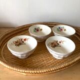 Set of 4 small vintage bowls