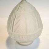 Glass for art deco lamp