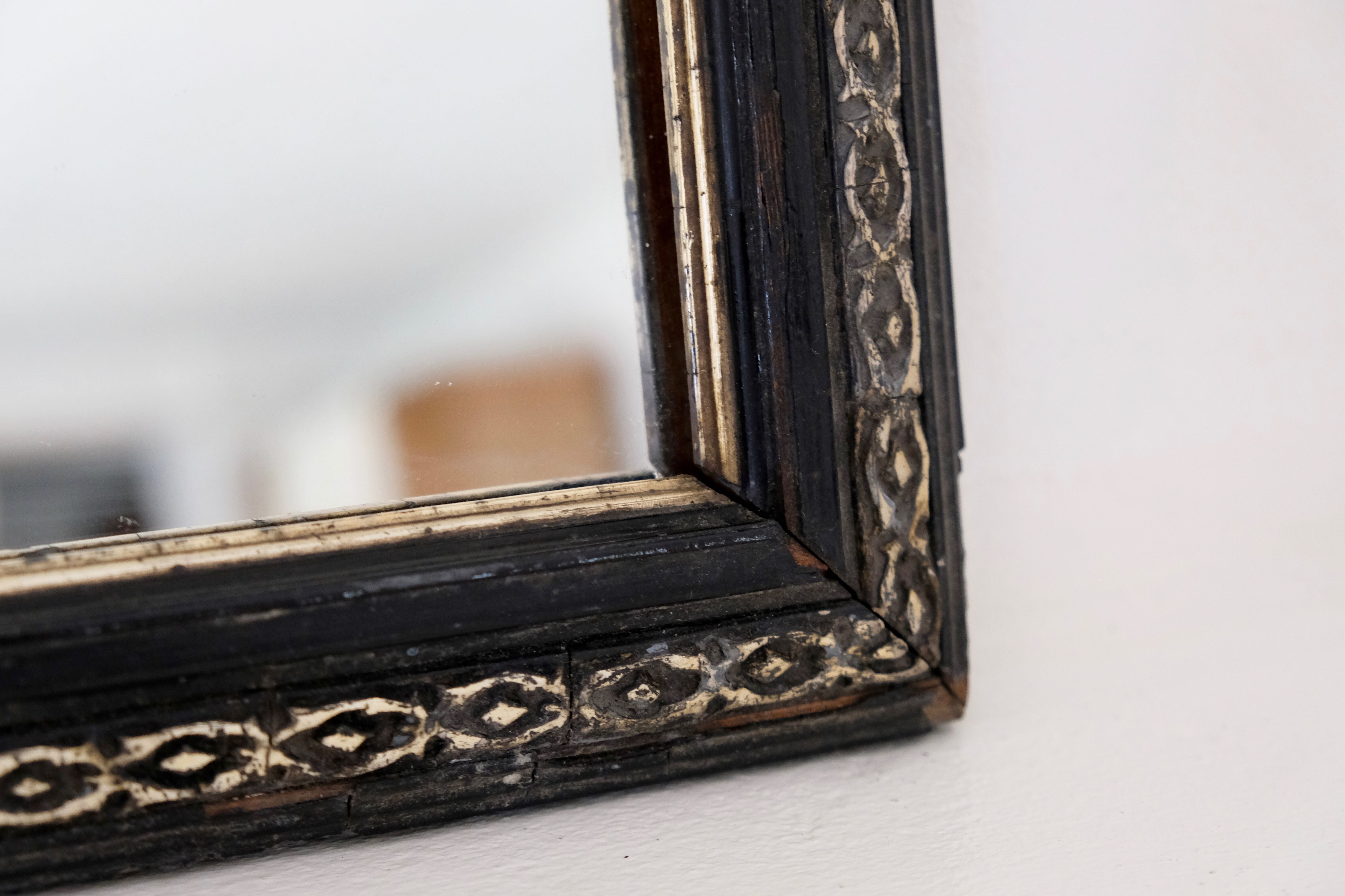 Ancient mirror Napoleon III 19th century