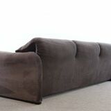 Maralunga 3-seat sofa by Vico Magistretti for Cassina, Italy