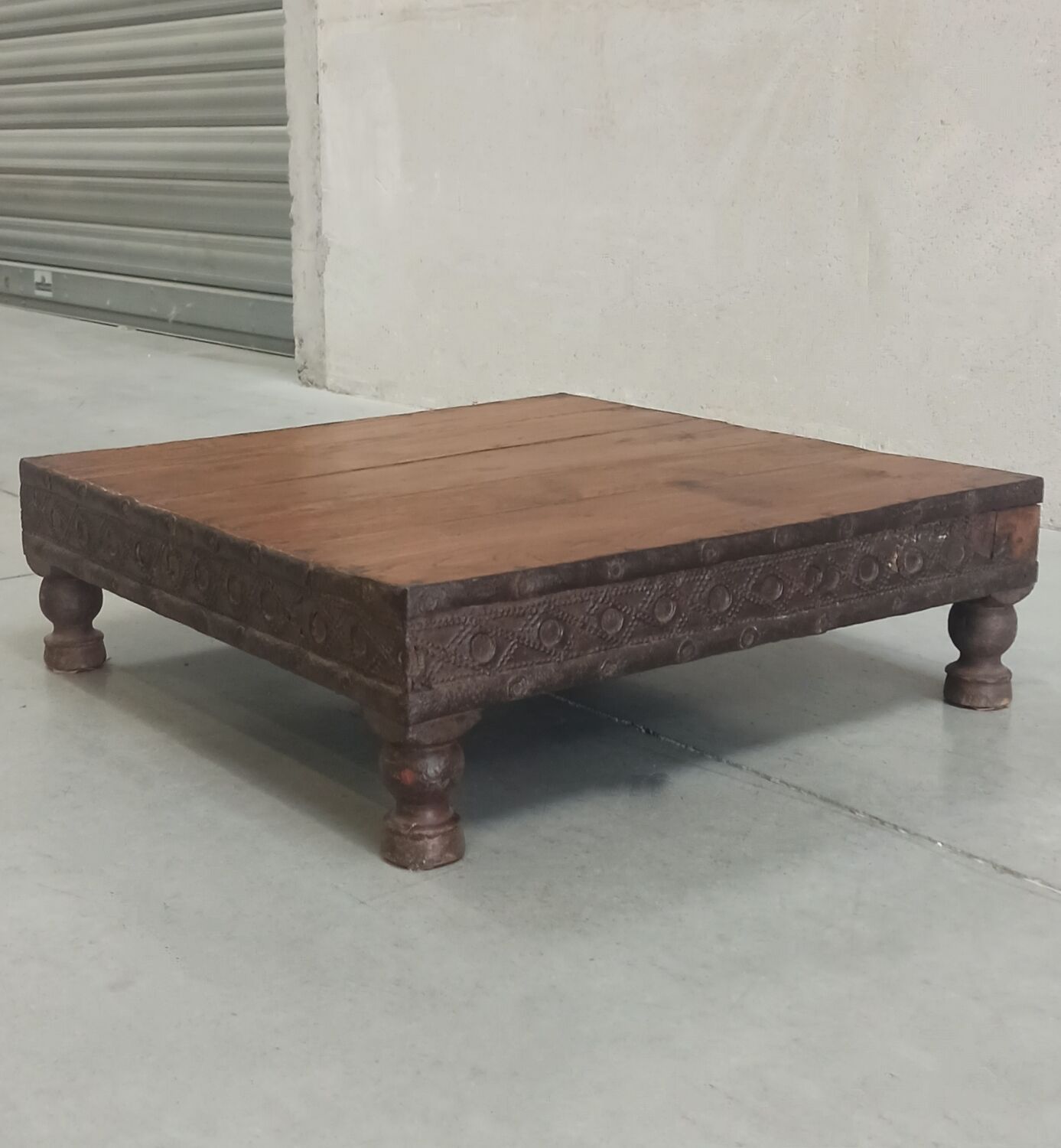 Antique coffee table, India