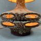 Lampe de sol vintage XL en fat lava – Stein Keramik