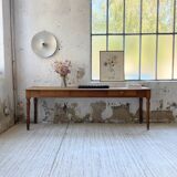 Oak table console