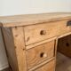 Solid wood desk