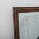 Vintage wooden mirror