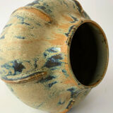 Vase Auguste Delaherch, numéroté 3526 en grés émaillé art deco