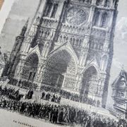 Notre-Dame d'Amiens, un original imprimé en 1895 .