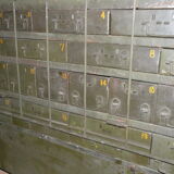 Metal workshop cabinet for a GMC CCKW 353 truck, US Army, World War II, 1941-1945