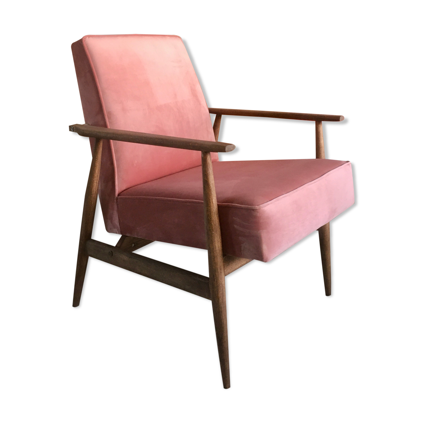 Fauteuil original vintage poli 300-190