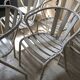 Lot of 5 vintage garden chairs