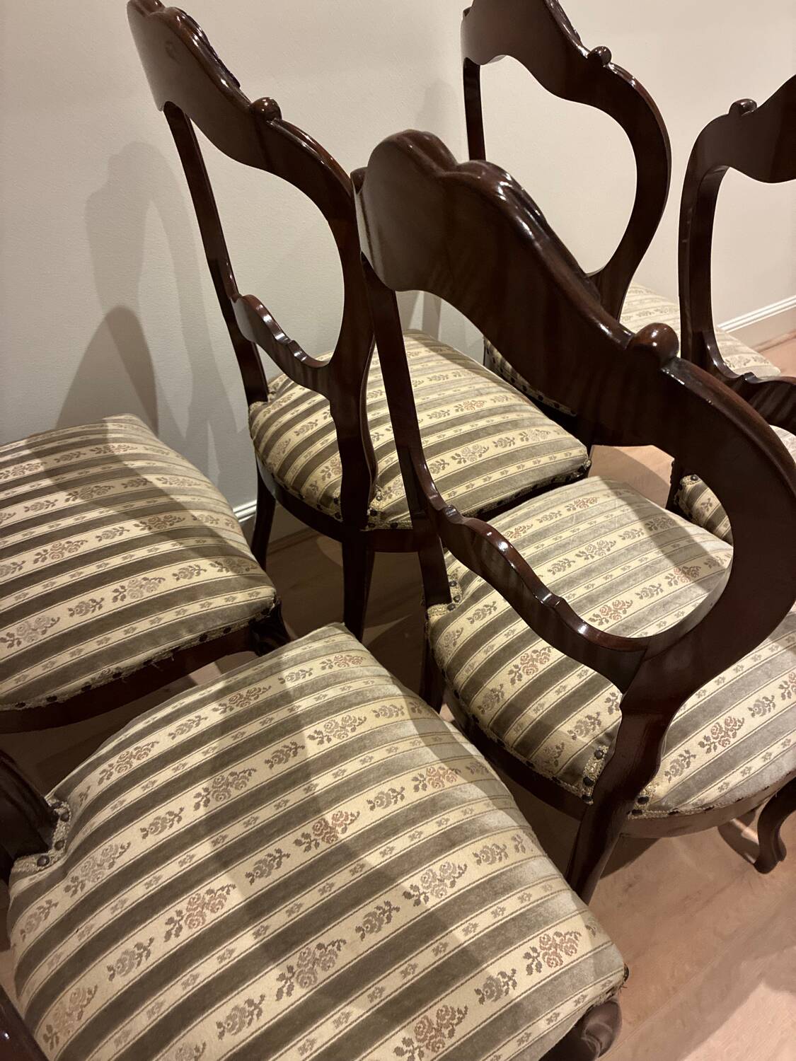 6 chairs mahony victorian chair