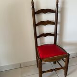 Rustic low chair, child