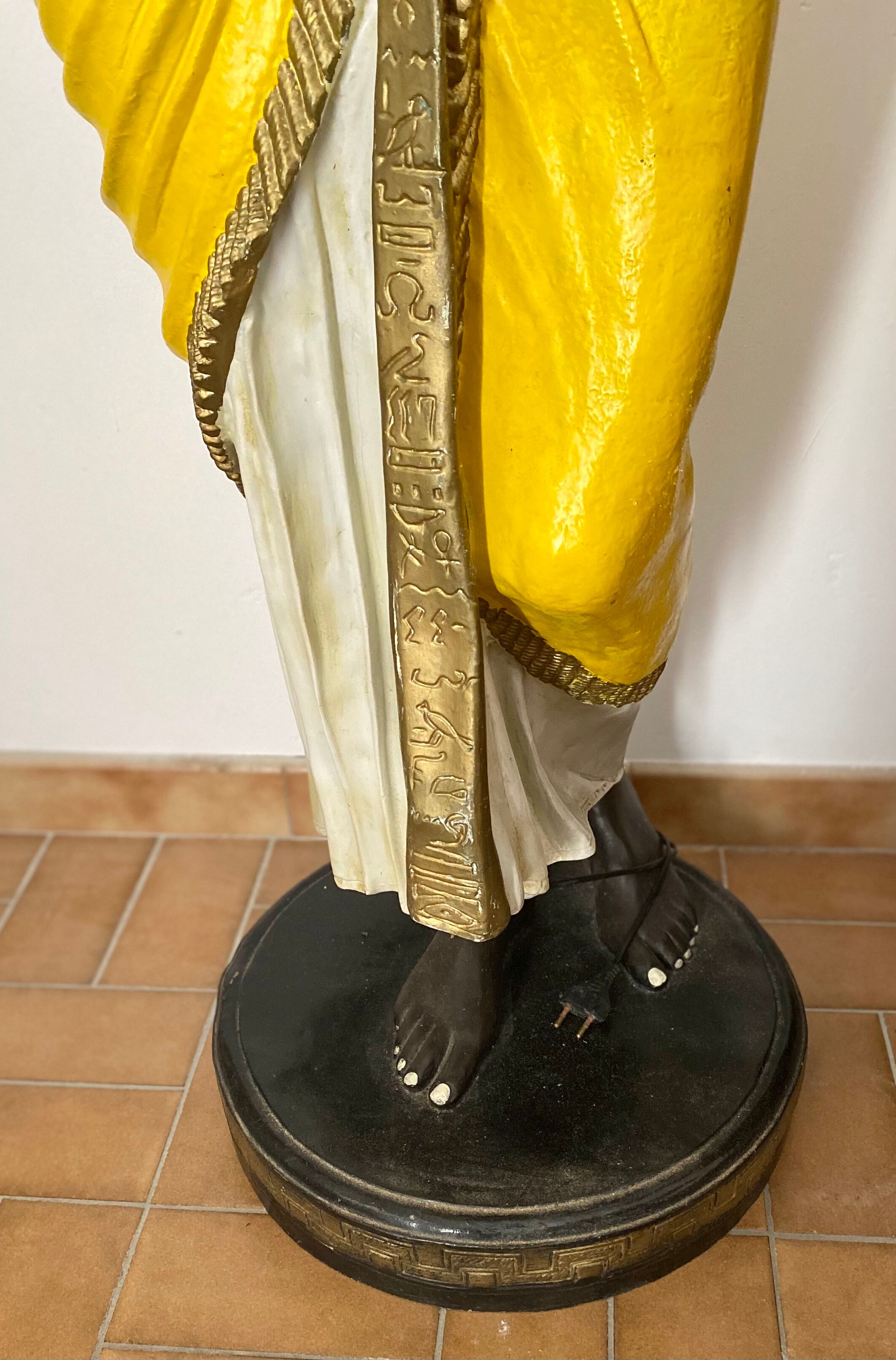 Egyptian statue flashlight