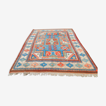 Handmade caucasian oriental carpet karatchof 348 x Karatchof