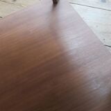 Table served legs compass with wheels 1950s