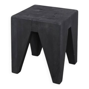 SURAT LOW WOODEN STOOL