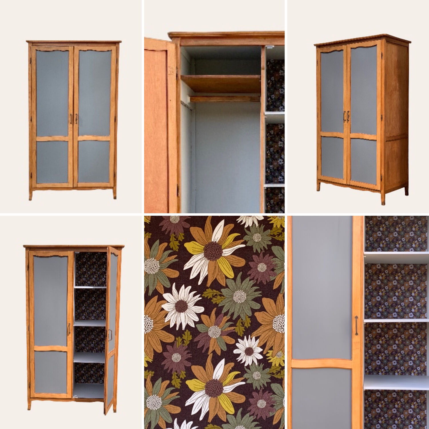 Vintage Parisian cabinet 1970s