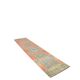 Tapis de couloir vintage antique orange corail, 74 x 334 cm