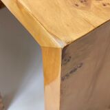 1970s burl nest tables