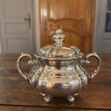 Service à thé et à café argent et porcelaine WMF