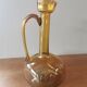 Vintage mouth-blown glass carafe