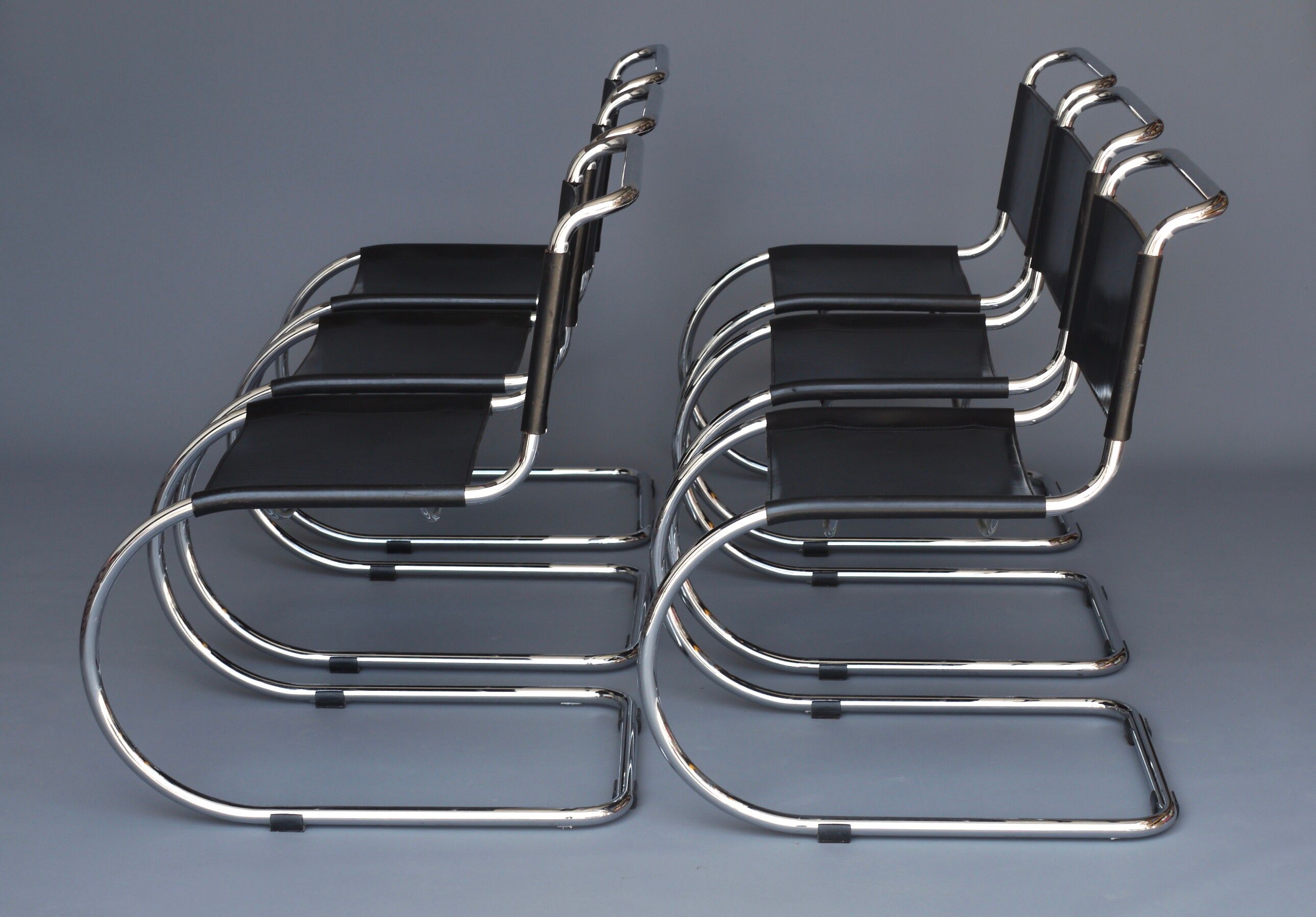 MR10 Chairs by Mies van Der Rohe