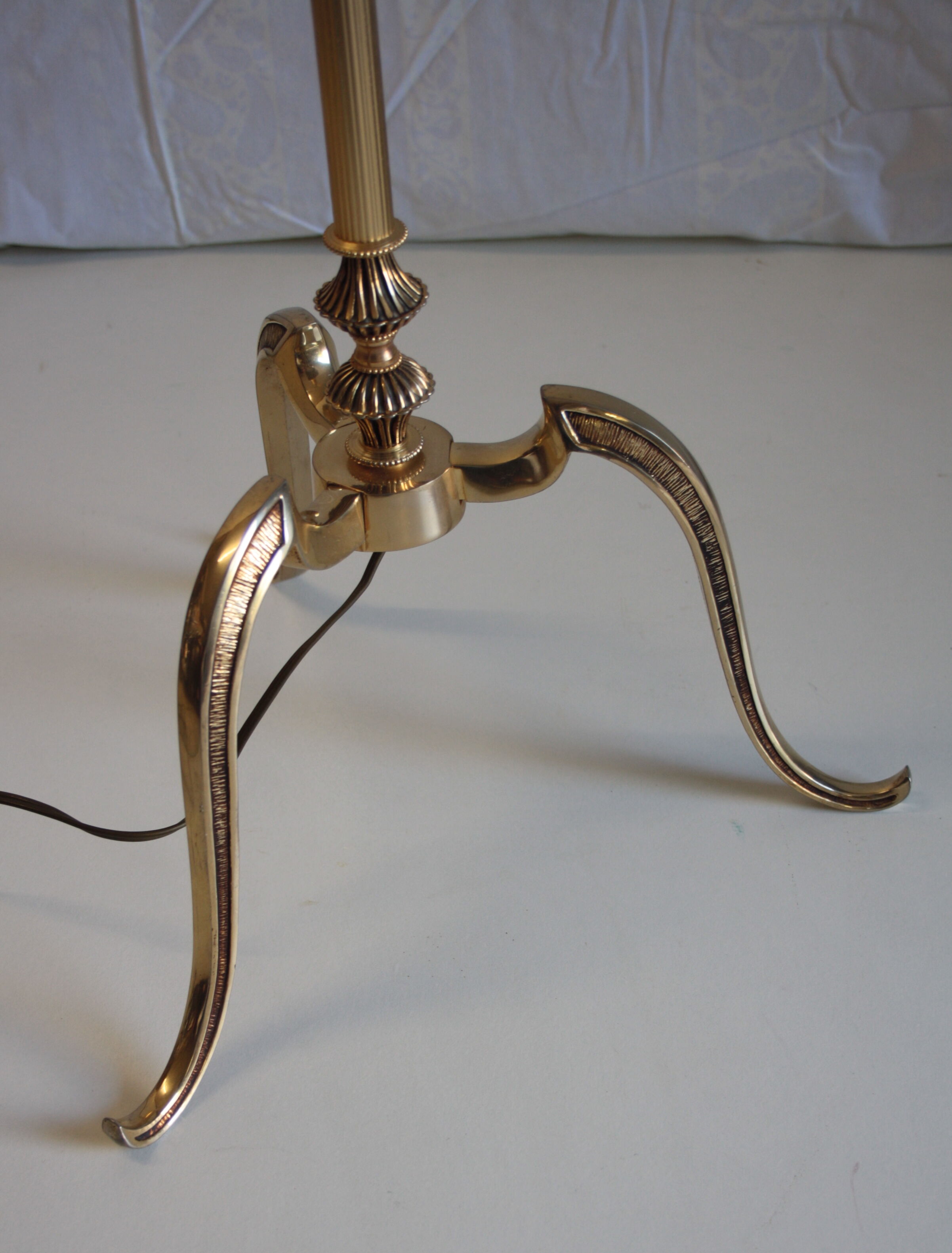 Floor lamp in brass 60 years