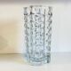 Geometric semi-crystal vase 1950s