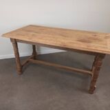Oak farm table 158 cm