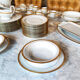 Limoges porcelain service 86 pieces gold 24K