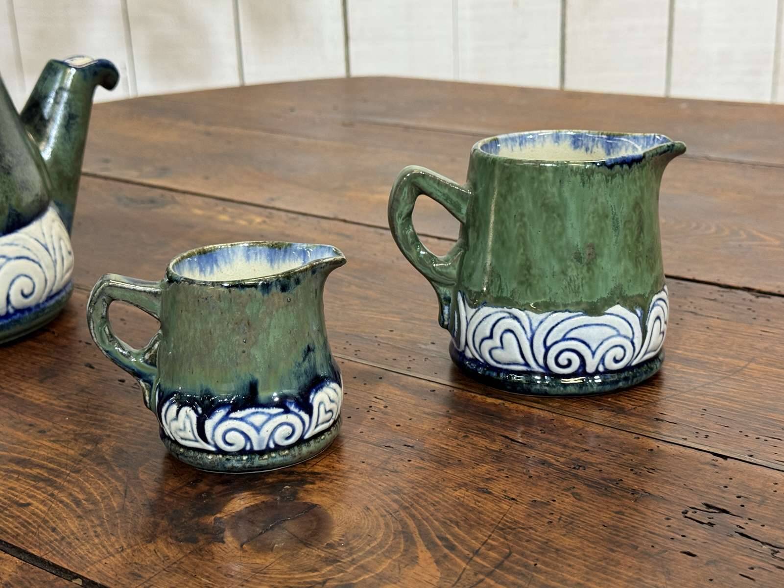 HB QUIMPER stoneware service from the 1930s.