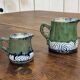 HB QUIMPER stoneware service from the 1930s.