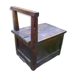 19th oak chest