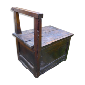 19th oak chest
