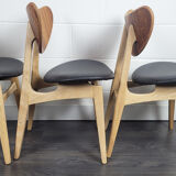 Set of 4 G Plan Butterfly Chairs, 1950s