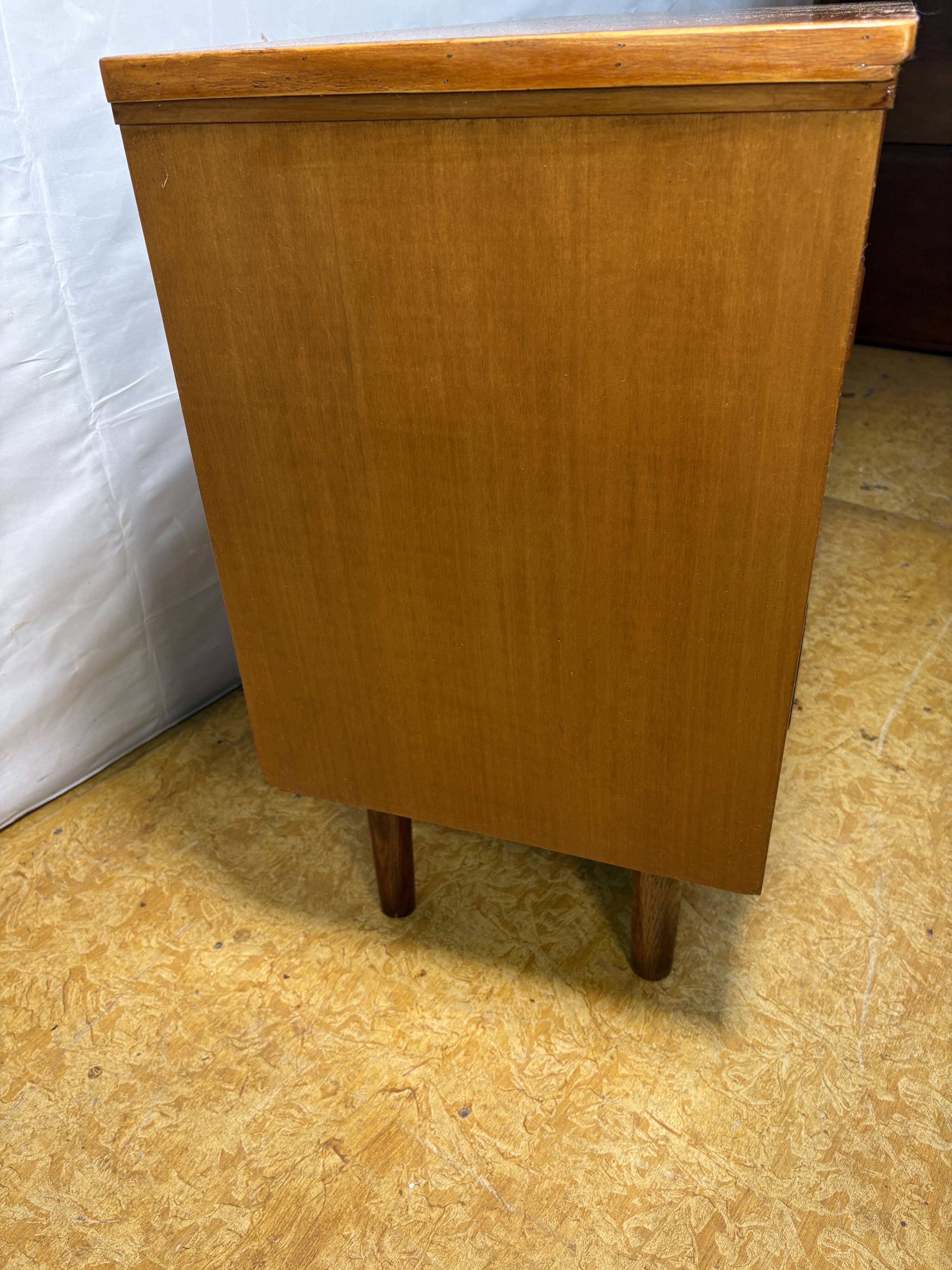 Vintage Mid-Century Teak Small Sideboard | 1960s | Scandinavian Compact