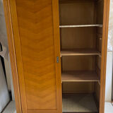 Vintage wardrobe with compass feet