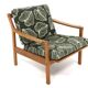 Fauteuil scandinave en teck "Tibro", Erik Wortz, Möbel-IKEA, Suède, 1940