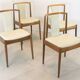 4 chaises Casala, milieu XXème