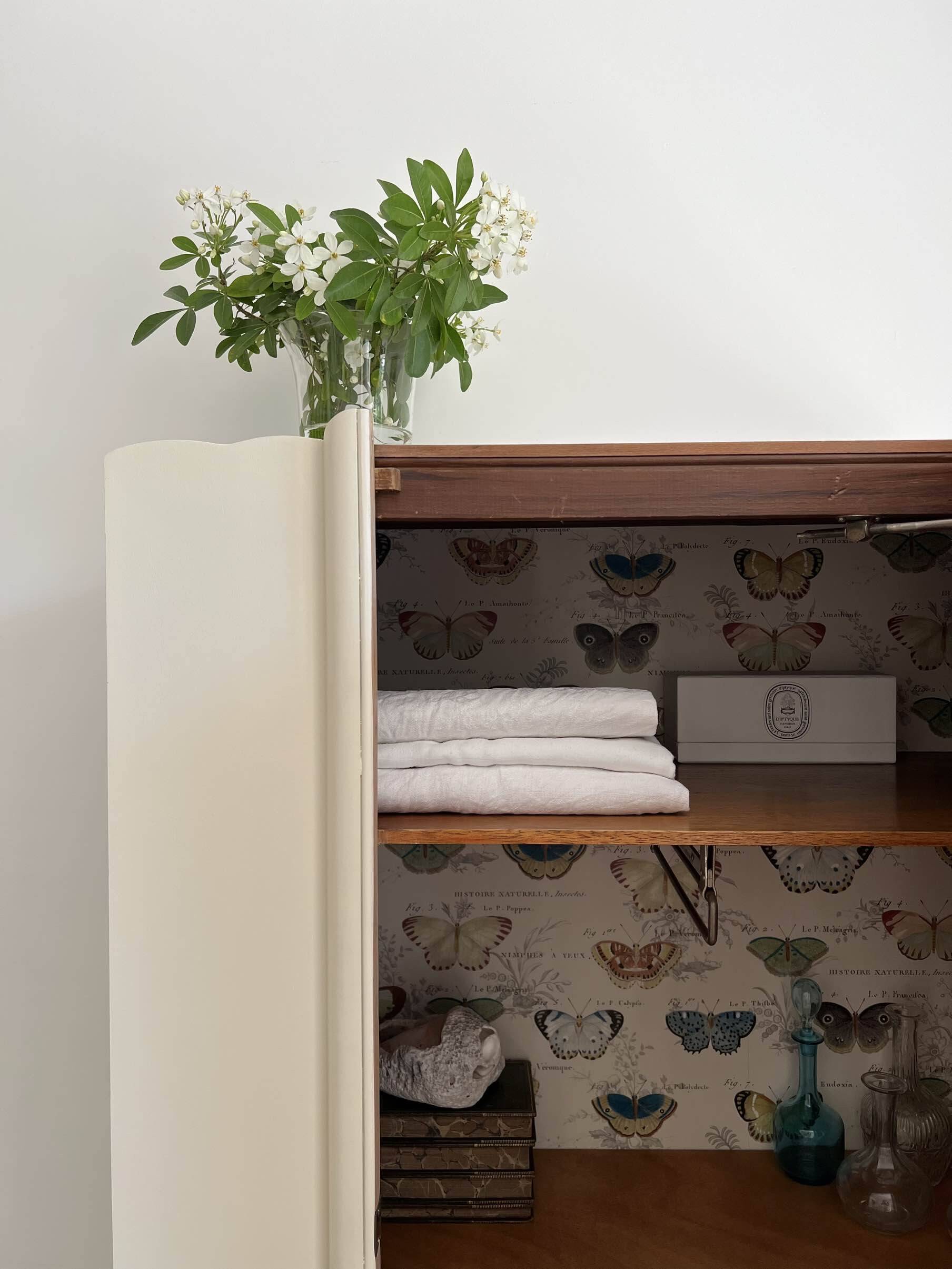 English Art Deco wardrobe