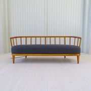 Mid-Century Modern Sculptural Canapé Model "Värend" Carl Malmsten, 1942