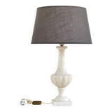 ALABASTER Stone LAMP Vintage MEDICIS Shape