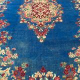 Persian vintage mahal rug handmade 258x373 cm
