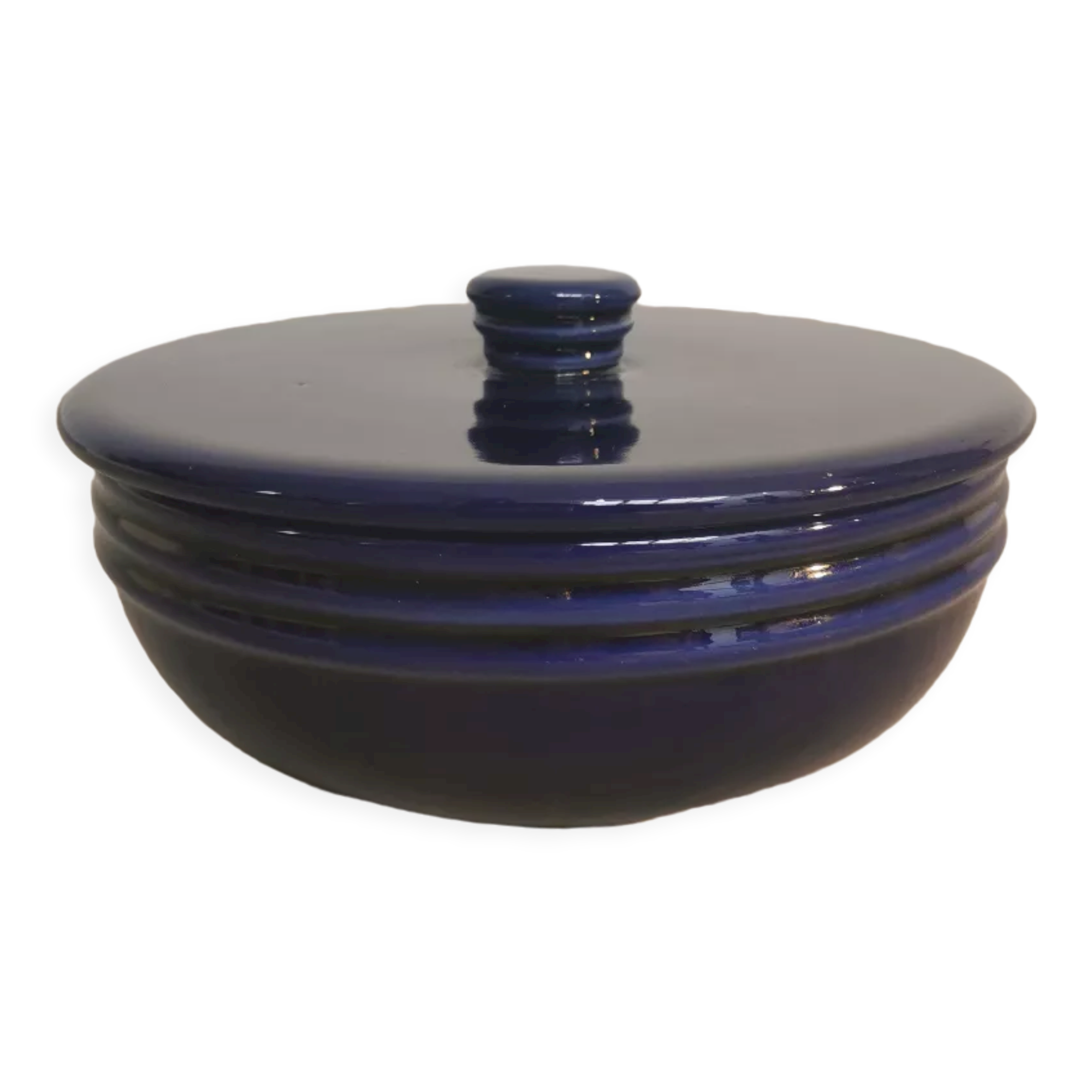 Elchinger blue ceramic box