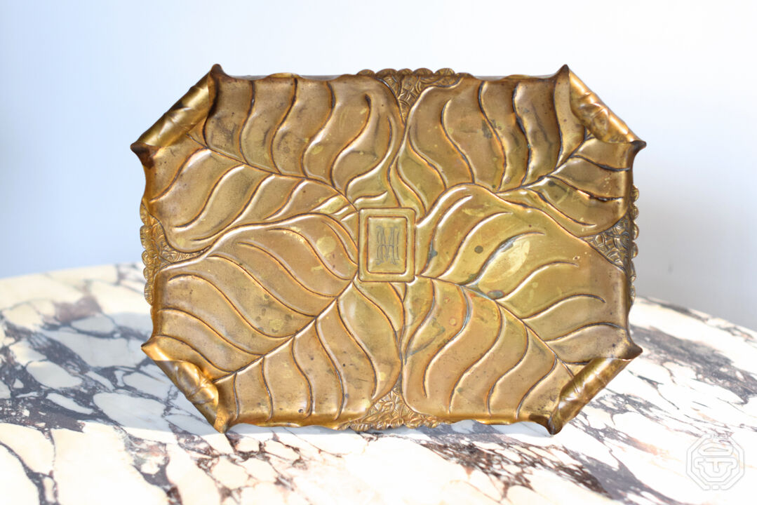 Brass serving tray XX'