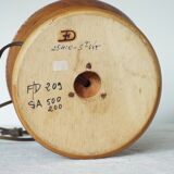 Wooden lamp base