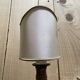 Pair of Louis XV style Rocaille wall sconces in bronze