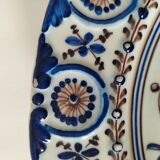 Portuguese earthenware footed dish – Outeiro Águeda – signed