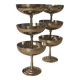 6 coupes en inox Letang Remy