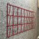 Vintage 80s wall-mounted magazine/vinyl holder